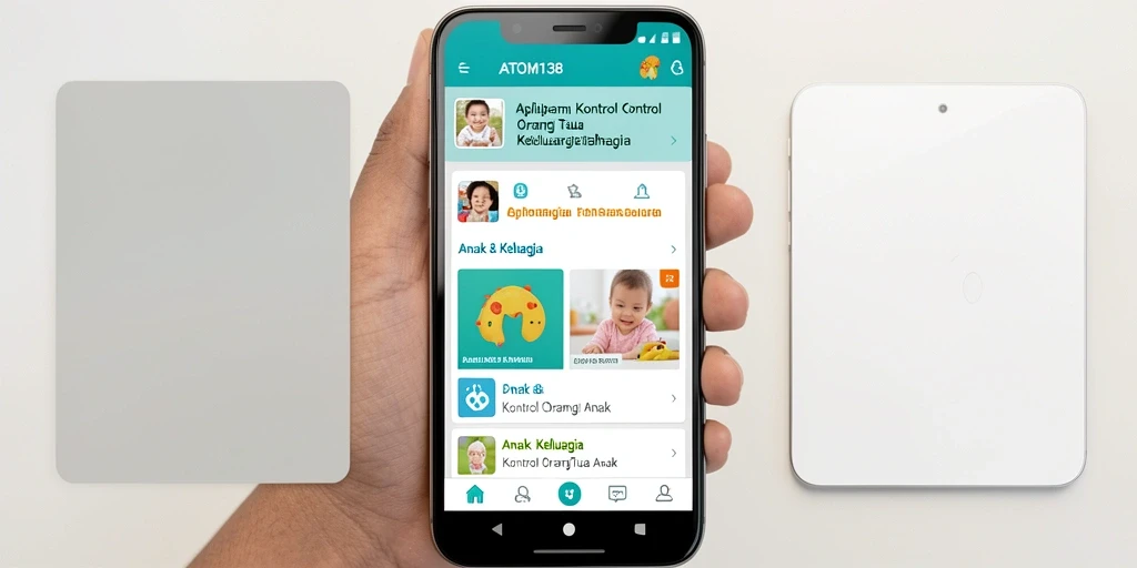 Tampilan antarmuka ATOM138 yang user-friendly dan informatif.