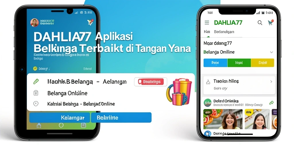 Tampilan antarmuka aplikasi DAHLIA77 yang menarik dan fungsional.