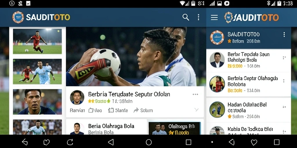 Antarmuka aplikasi SAUDITOTO yang menarik dan informatif.